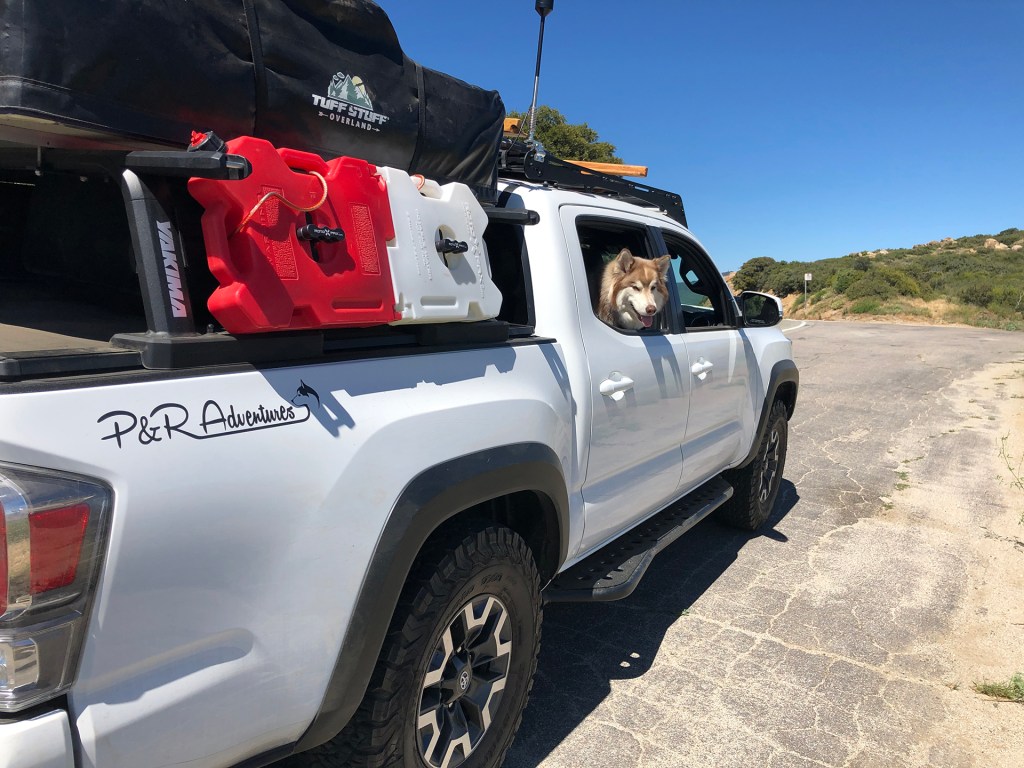 Tasha in Adventure Truck