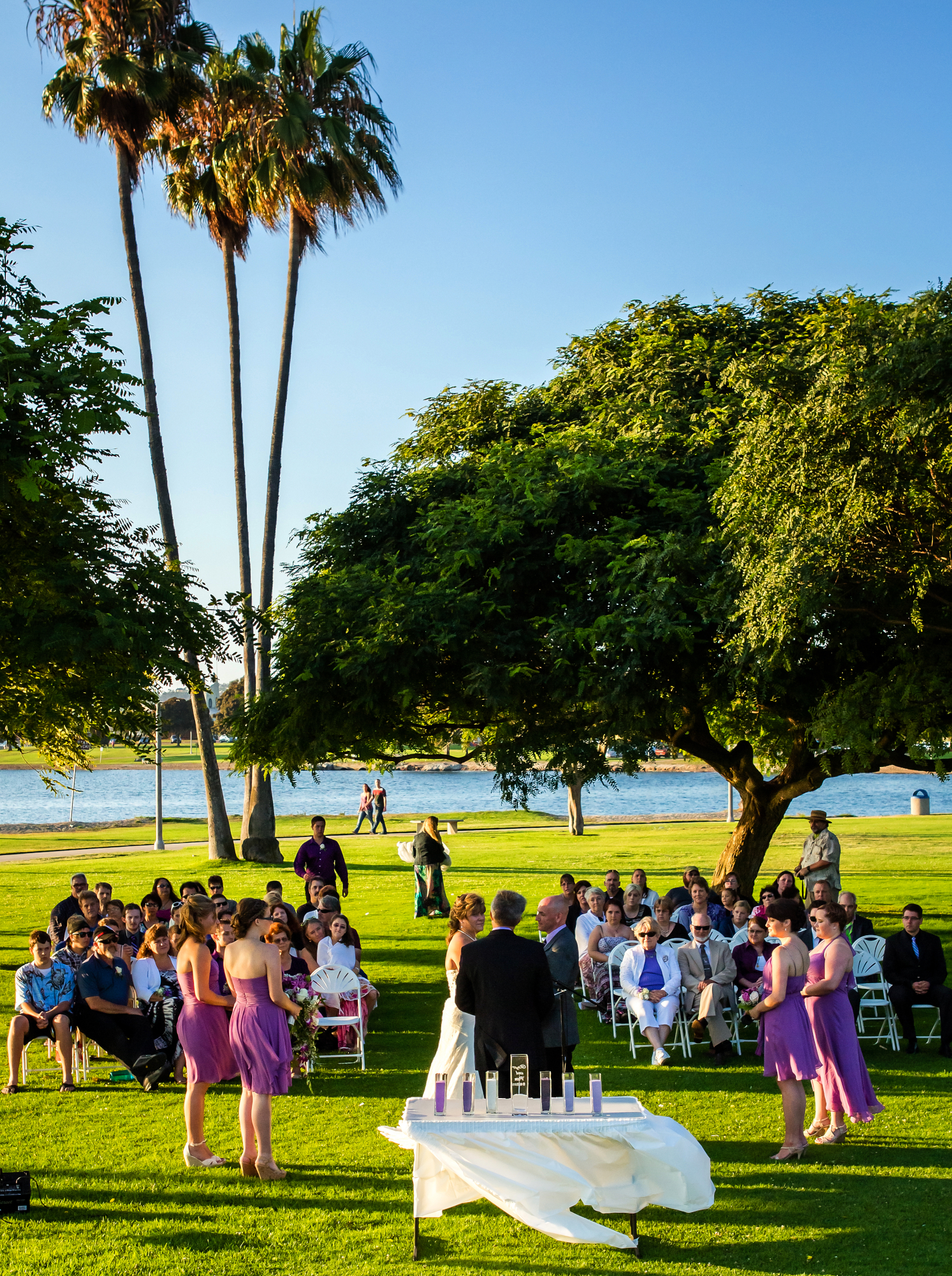 Ceremony at Mission Bay